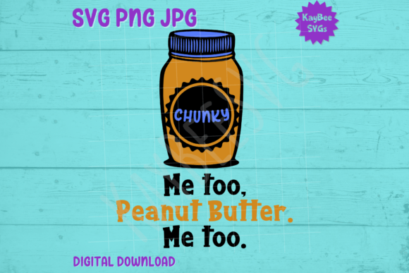 A Chunky Peanut Butter Graphic for T-Shirts & Merch