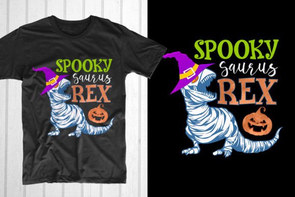 A Graphic Designer's Review of the Spooky Saurus Rex T-Shirt Design