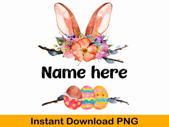 Elevating Easter Content with Custom Name Graphics