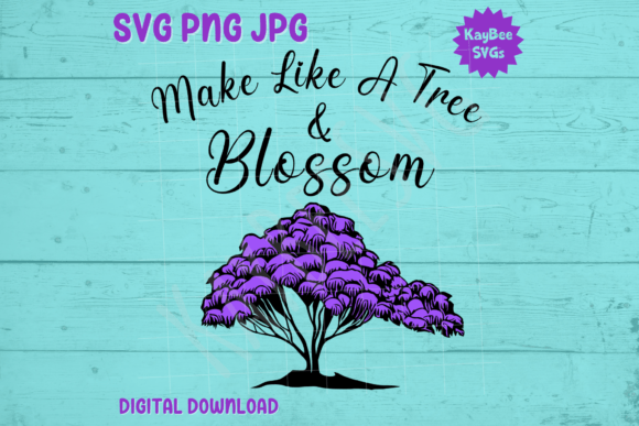 Jacaranda Blossom Graphics for T-Shirt Designs & Branding