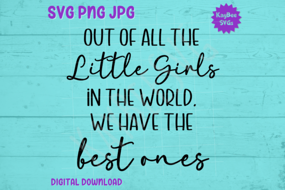 Little Girls: A Playful Asset for Branding & Graphics