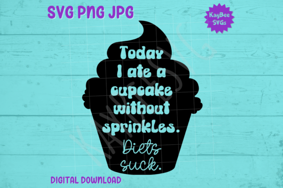 My Review of Cupcake Without Sprinkles: A Graphics Asset for T-Shirt Designs