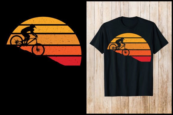 Reviewing a Retro Cycling Graphics Asset for T-Shirt Designs