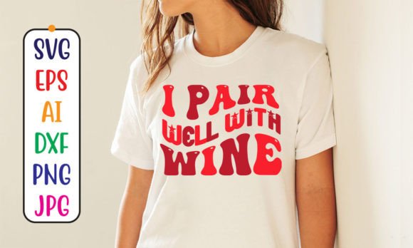 Reviewing a Retro Wine Design for Crafting & T-Shirt Graphics