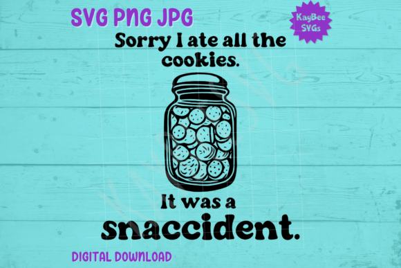 Reviewing the Snaccident Cookie Jar Graphic for T-Shirt Design & Crafting
