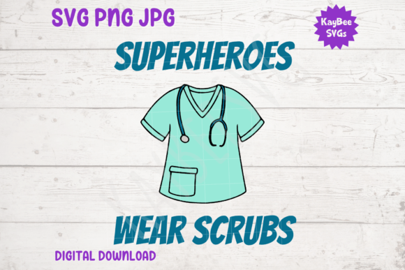 Superheroes Wear Scrubs: A Graphics Review for T-Shirt Designs