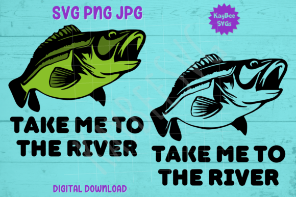 Take Me to the River: A T-Shirt Graphics Asset for Outdoor Niche